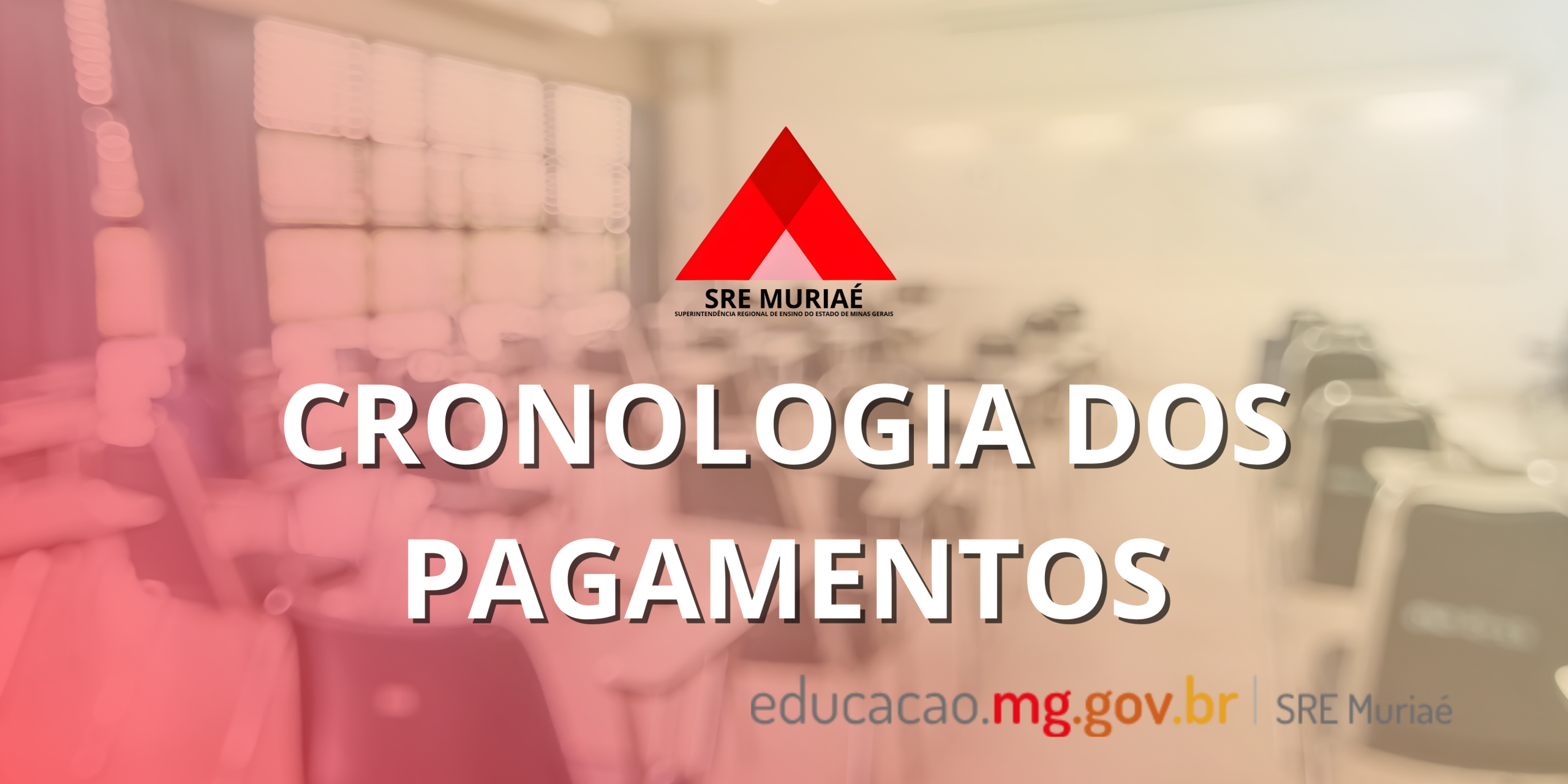 CRONOLOGIA DOS PAGAMENTOS