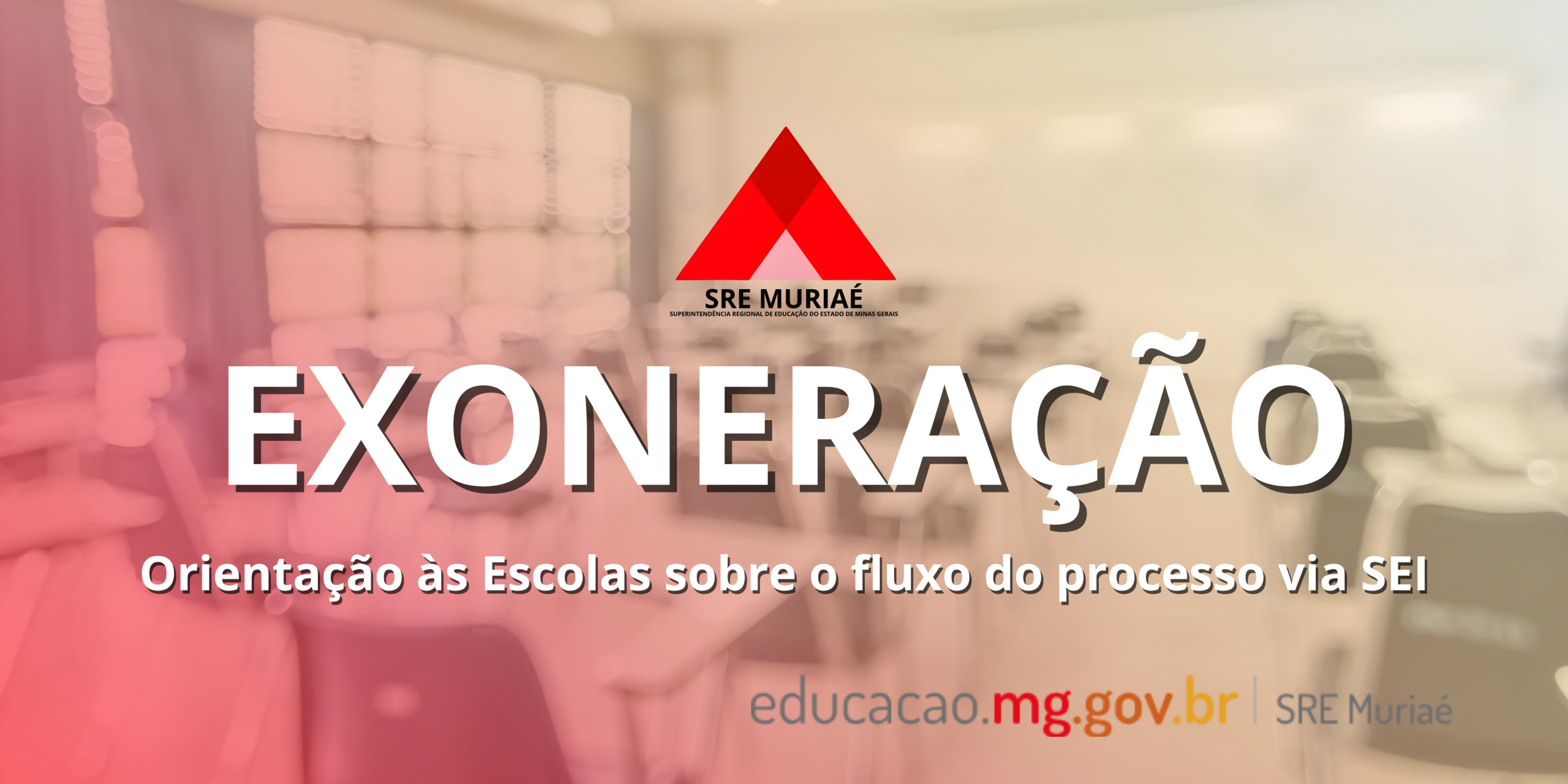 Processo de Exoneração: orientação às Escolas sobre o fluxo do processo via SEI