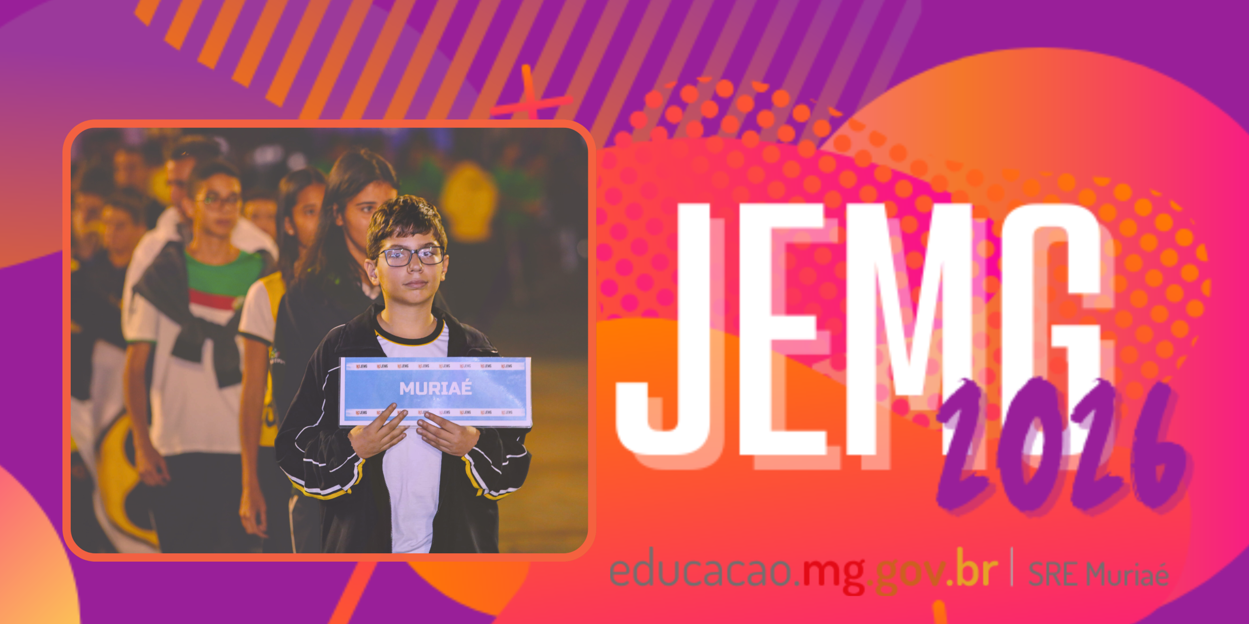 JEMG 2026 – Dia 17 de abril é o último dia para indicação das escolas nas modalidades coletivas.