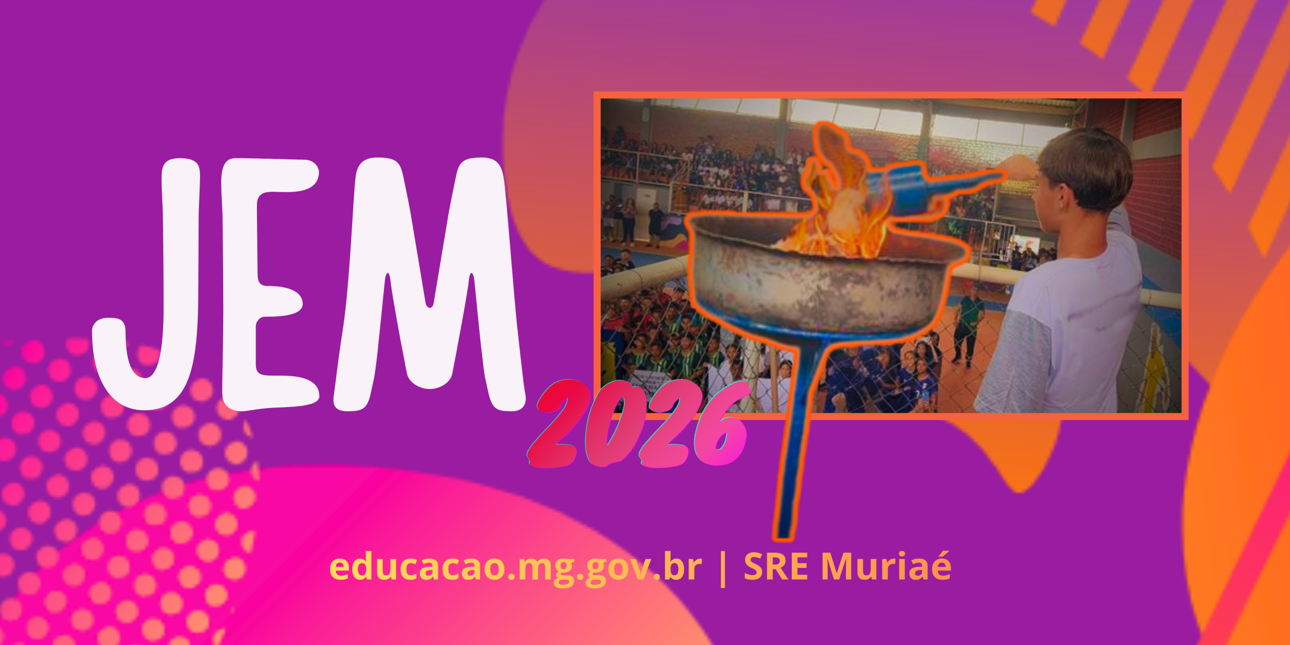 Esporte e Integração: SRE Muriaé acompanha abertura dos Jogos Estudantis de Muriaé (JEM)