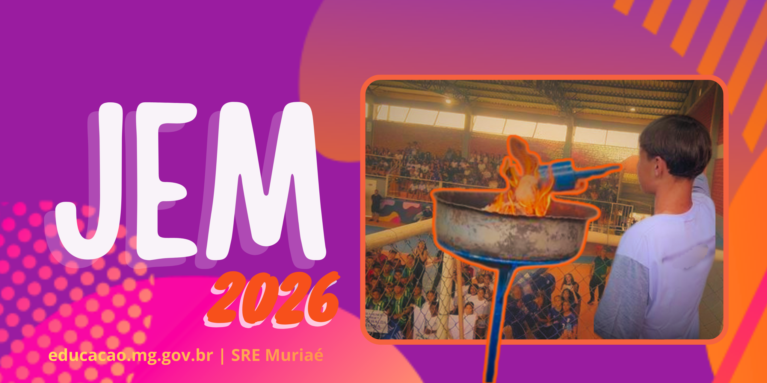 Esporte e Integração: SRE Muriaé acompanha abertura dos Jogos Estudantis de Muriaé (JEM)